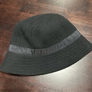 Black Wool Blend Bucket hat The Limited